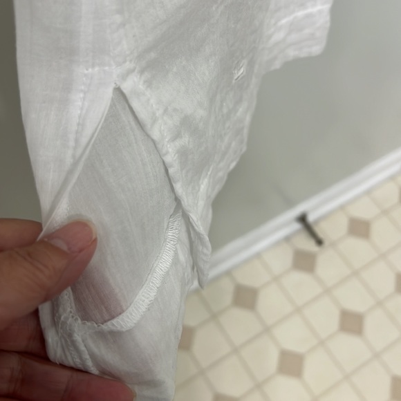 Ralph Lauren- white summer dress/swim cover up.- size small - Picture 9 of 11